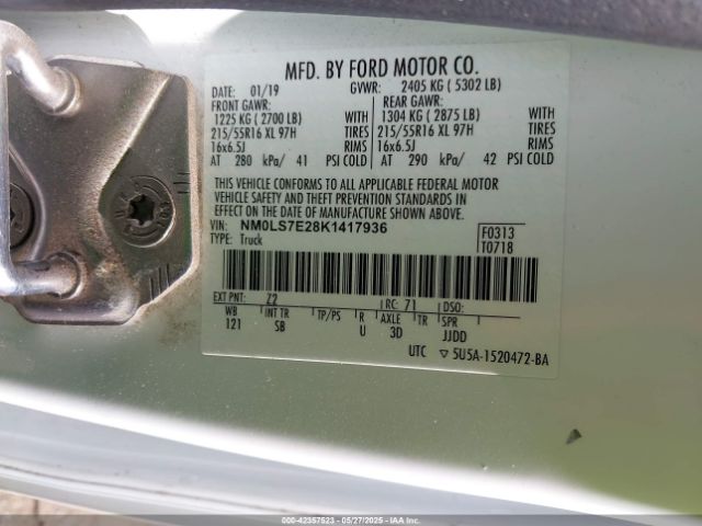 NM0LS7E28K1417936 Ford Transit Connect Xl