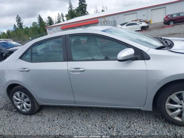 2T1BURHE5FC426203 Toyota COROLLA LE