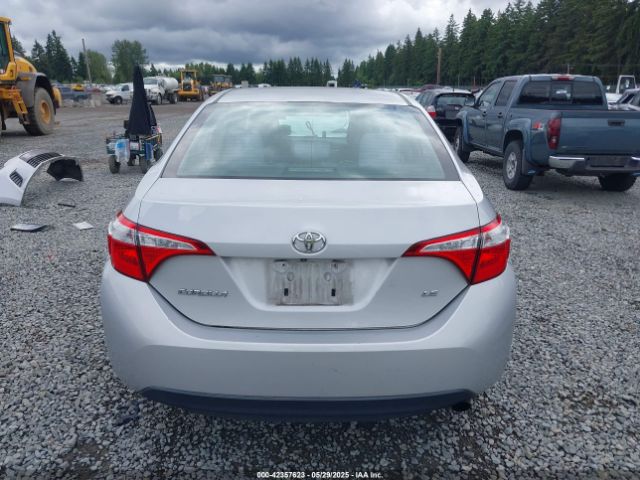 2T1BURHE5FC426203 Toyota COROLLA LE