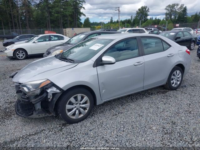 2T1BURHE5FC426203 Toyota COROLLA LE