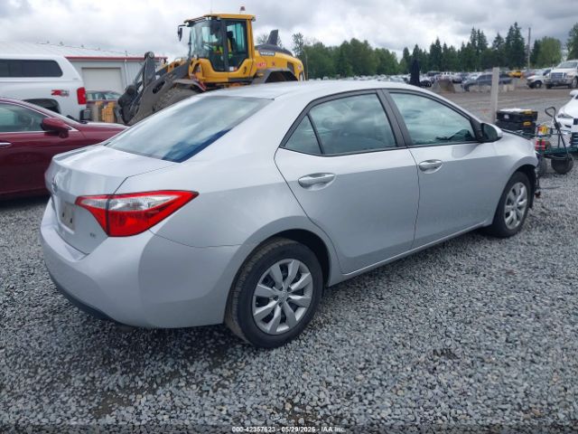 2T1BURHE5FC426203 Toyota COROLLA LE