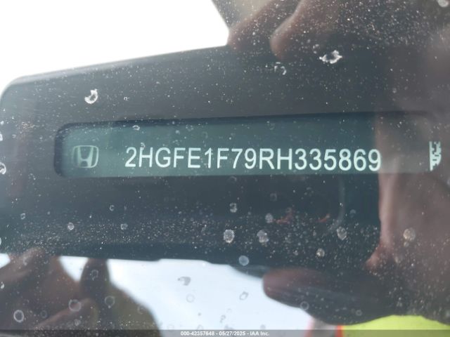 2024 HONDA CIVIC 2HGFE1F79RH335869 Photo 8