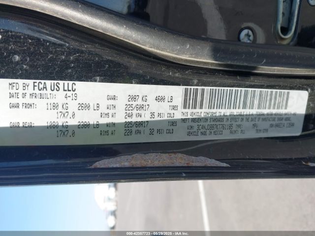 2019 JEEP COMPASS 3C4NJDBB7KT761185 Photo 8