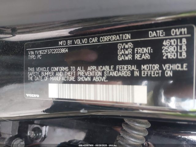 2012 VOLVO S60 YV1622FS7C2033864 Photo 8