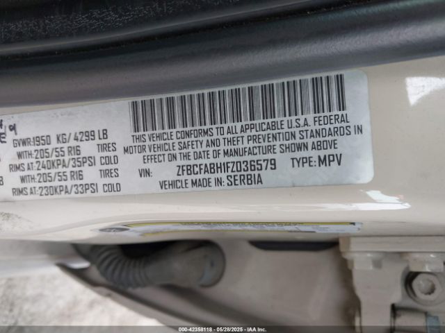 2015 FIAT 500L ZFBCFABH1FZ036579 Photo 8