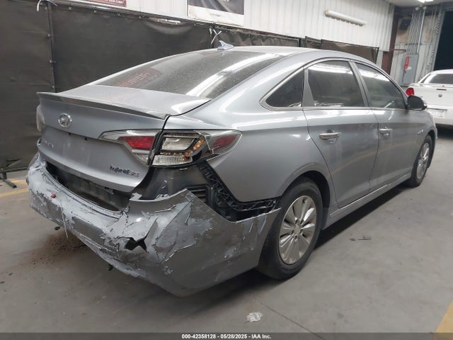 2016 Hyundai Sonata Hybrid Se მანქანა იყიდება აუქციონზე, vin: KMHE24L10GA009146, აუქციონის ნომერი: 42358128