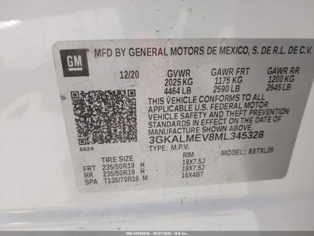 2021 GMC TERRAIN 3GKALMEV8ML345328 Photo 8