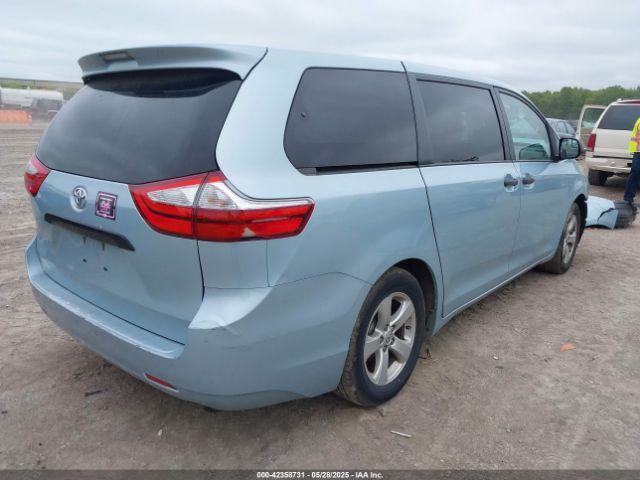 2016 TOYOTA SIENNA 5TDZK3DC5GS710011 Photo 3