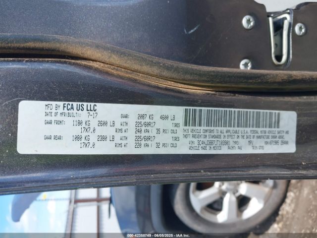 2018 JEEP COMPASS 3C4NJDBB7JT103901 Photo 8