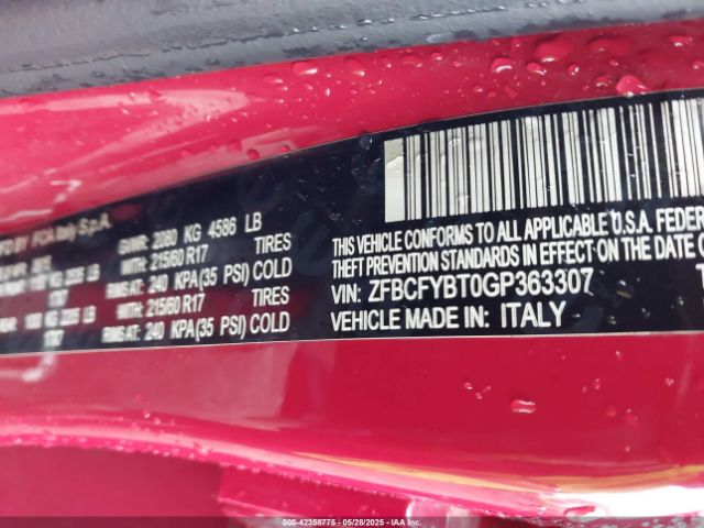 2016 FIAT 500X ZFBCFYBT0GP363307 Photo 8