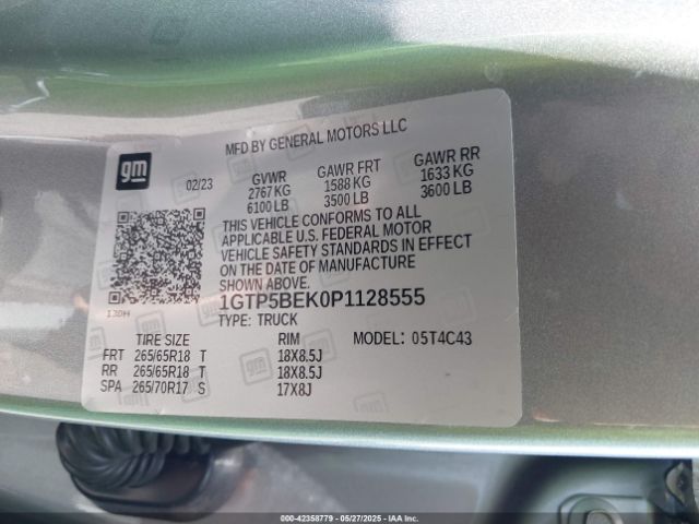 1GTP5BEK0P1128555 GMC l3b