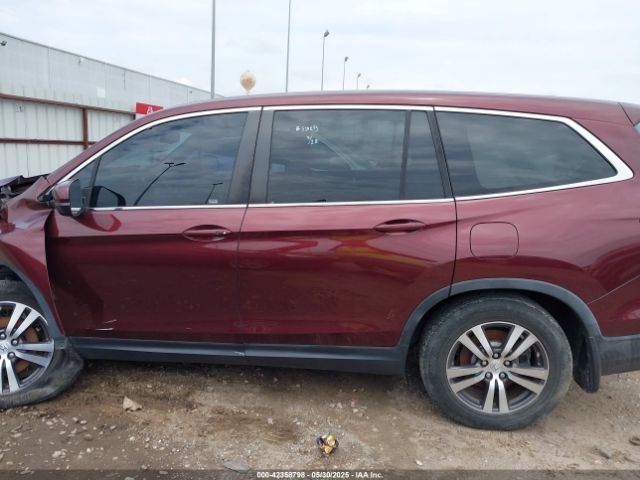 5FNYF5H59JB030003 Honda Pilot Ex-l