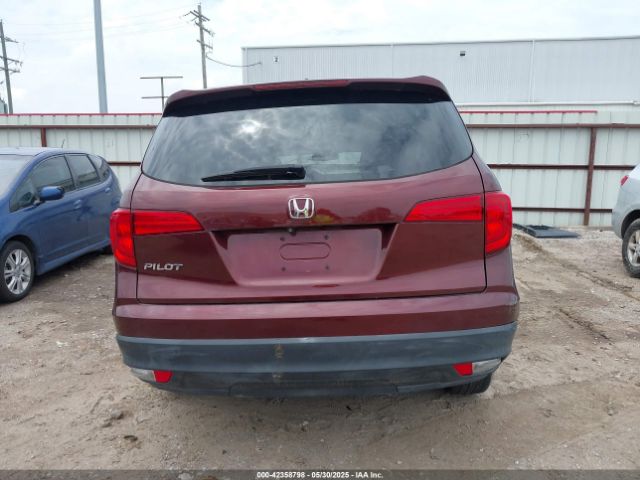 5FNYF5H59JB030003 Honda Pilot Ex-l