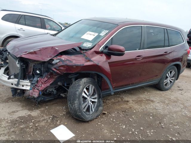 5FNYF5H59JB030003 Honda Pilot Ex-l