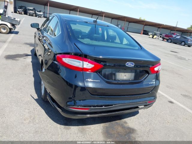 3FA6P0LU9GR405102 Ford Fusion Hybrid Se