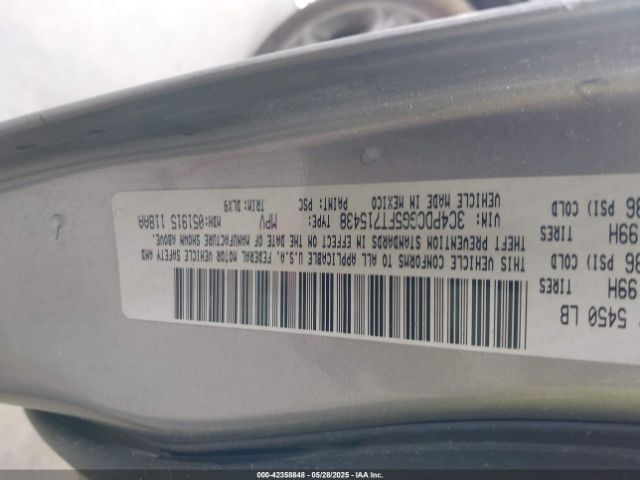 2015 DODGE JOURNEY 3C4PDCGG5FT715438 Photo 8