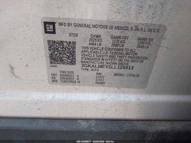 2020 GMC TERRAIN 3GKALMEV1LL125513 Photo 8