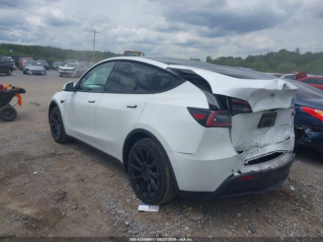 2022 TESLA MODEL Y 7SAYGDEE3NF315963 Photo 2