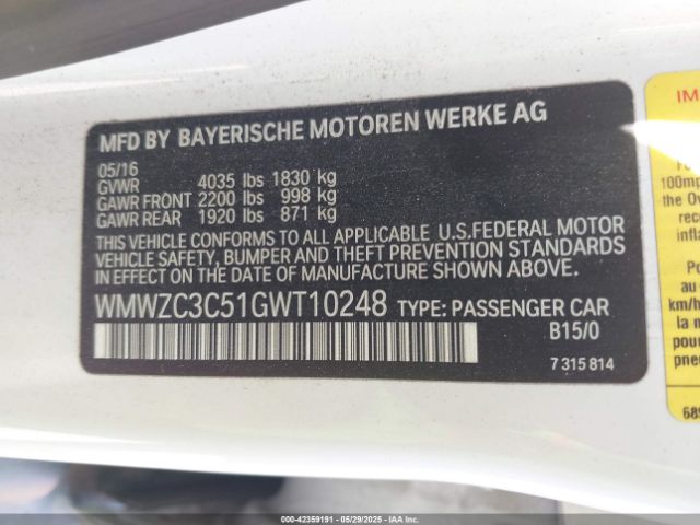 WMWZC3C51GWT10248 Mini Countryman Cooper S