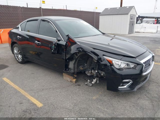 2024 Infiniti Q50 Luxe მანქანა იყიდება აუქციონზე, vin: JN1EV7BP0RM601539, აუქციონის ნომერი: 42359270