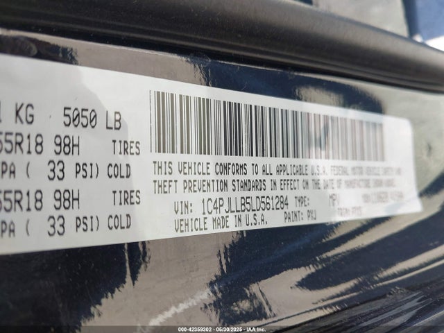 Jeep Cherokee 2020 1C4PJLLB5LD561284 Image 25