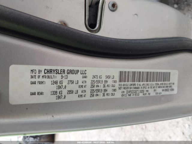 3C4PDCEG3ET119259 Dodge Journey R/t