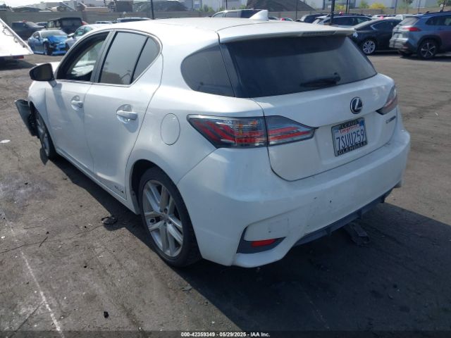 JTHKD5BHXG2271805 Lexus CT 200H