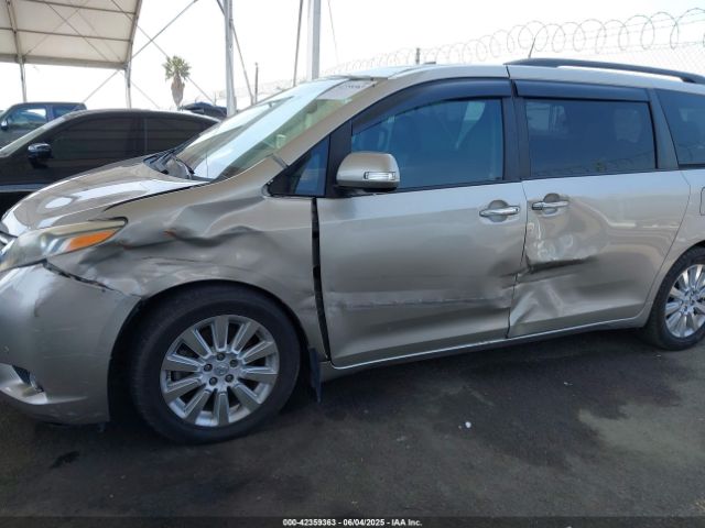 5TDYK3DC0FS542529 Toyota Sienna Limited Premium 7 Passenger
