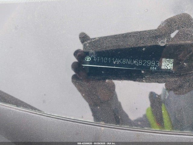 4T1C11AK8NU682993 Toyota a25a-fks