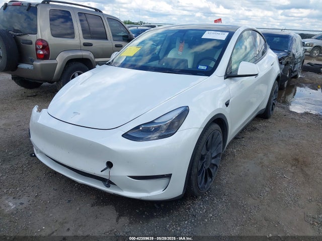 2022 TESLA MODEL Y 7SAYGDEF6NF449505 Photo 1