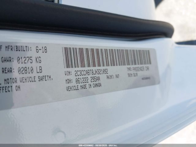 2C3CCABT8JH321092 Chrysler 300 300s