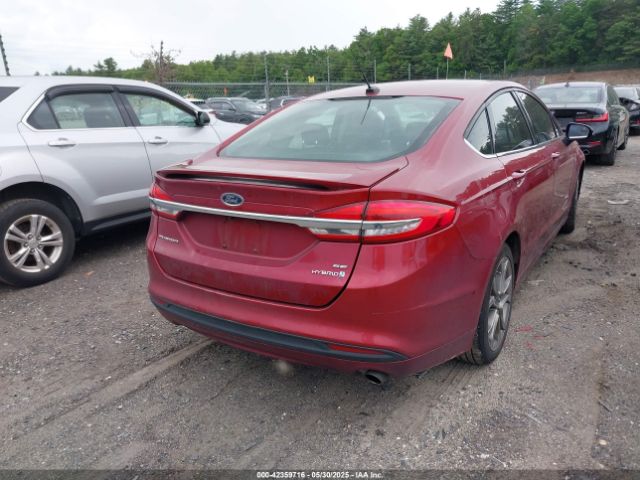 3FA6P0LU5HR278396 Ford Fusion Hybrid Se