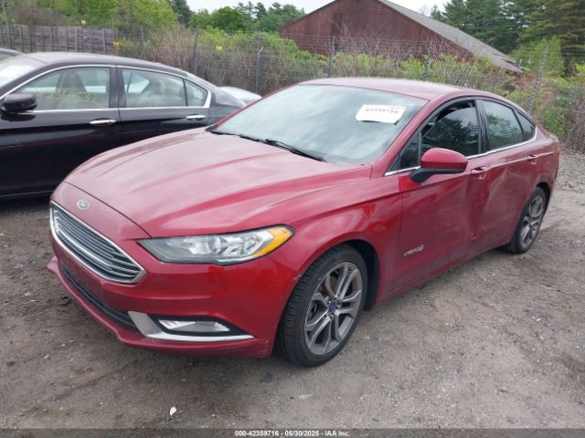 3FA6P0LU5HR278396 Ford Fusion Hybrid Se