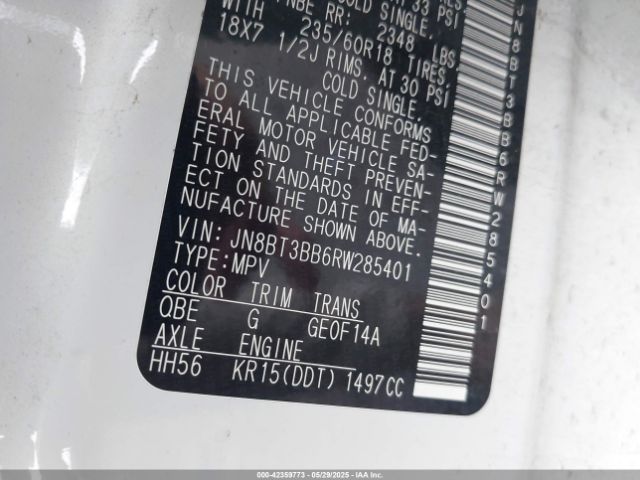 2024 NISSAN ROGUE JN8BT3BB6RW285401 Photo 8