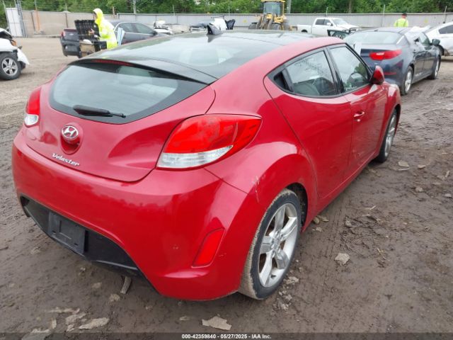 KMHTC6AD4EU215076 Hyundai Veloster Base W/gray