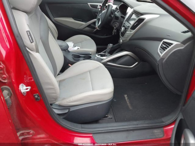KMHTC6AD4EU215076 Hyundai Veloster Base W/gray