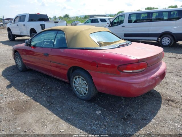 1996 CHRYSLER SEBRING 3C3EL45H8TT306636 Photo 2