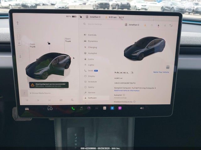2024 TESLA MODEL 3 5YJ3E1EA3RF729713 Photo 6