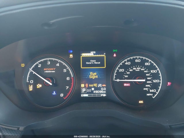 JF2SKAMCXLH501160 Subaru naturally aspirated u5