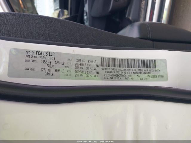 2017 DODGE DURANGO 1C4RDHAG3HC724474 Photo 8