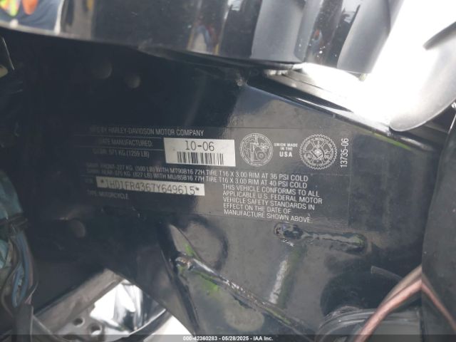 2007 HARLEY-DAVIDSON FLHRCI 1HD1FR4367Y649615 Photo 9