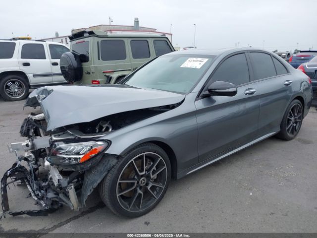 2021 MERCEDES-BENZ C 300 W1KWF8DBXMR610661 Photo 1