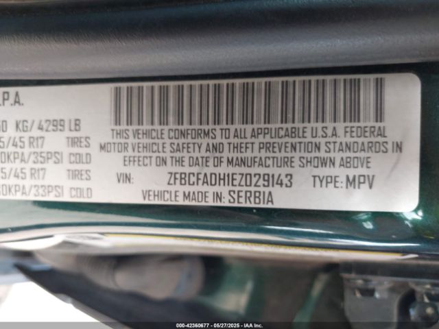 2014 FIAT 500L ZFBCFADH1EZ029143 Photo 8