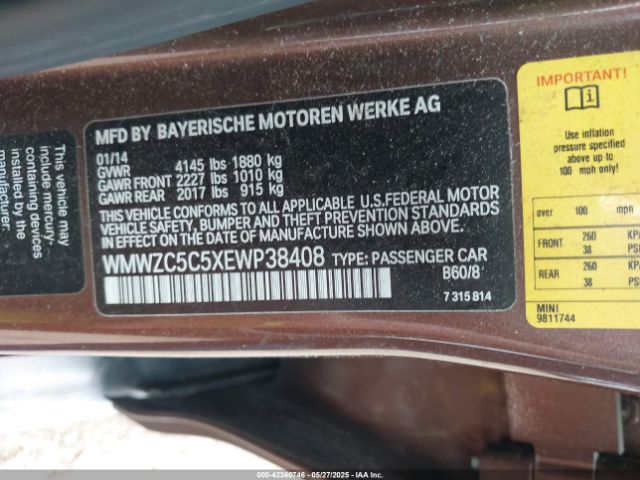 2014 MINI COUNTRYMAN WMWZC5C5XEWP38408 Photo 8