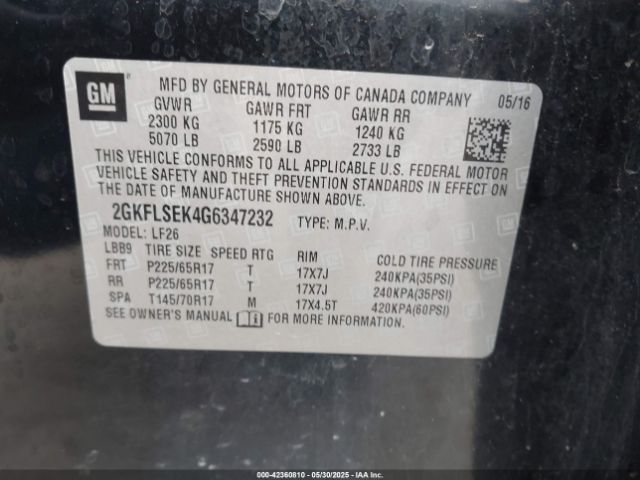 2GKFLSEK4G6347232 GMC Terrain Sle-1
