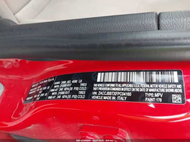 2015 JEEP RENEGADE ZACCJBBTXFPC04160 Photo 8