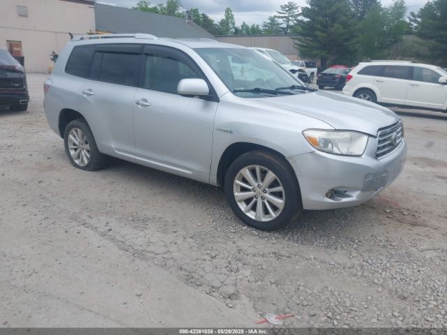 2008 TOYOTA HIGHLANDER HYBRID JTEEW44A782001382