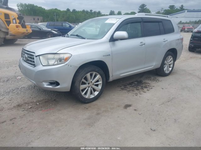 2008 TOYOTA HIGHLANDER HYBRID JTEEW44A782001382 Photo 1