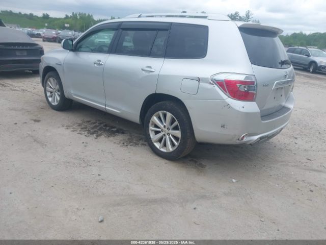 2008 TOYOTA HIGHLANDER HYBRID JTEEW44A782001382 Photo 2