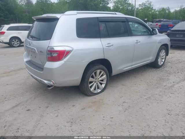 2008 TOYOTA HIGHLANDER HYBRID JTEEW44A782001382 Photo 3